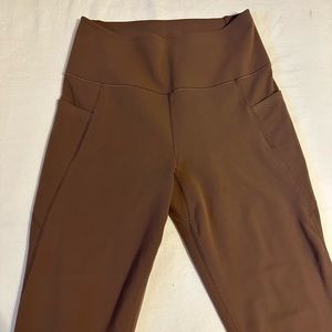ULIQLO Brown full leg leggings